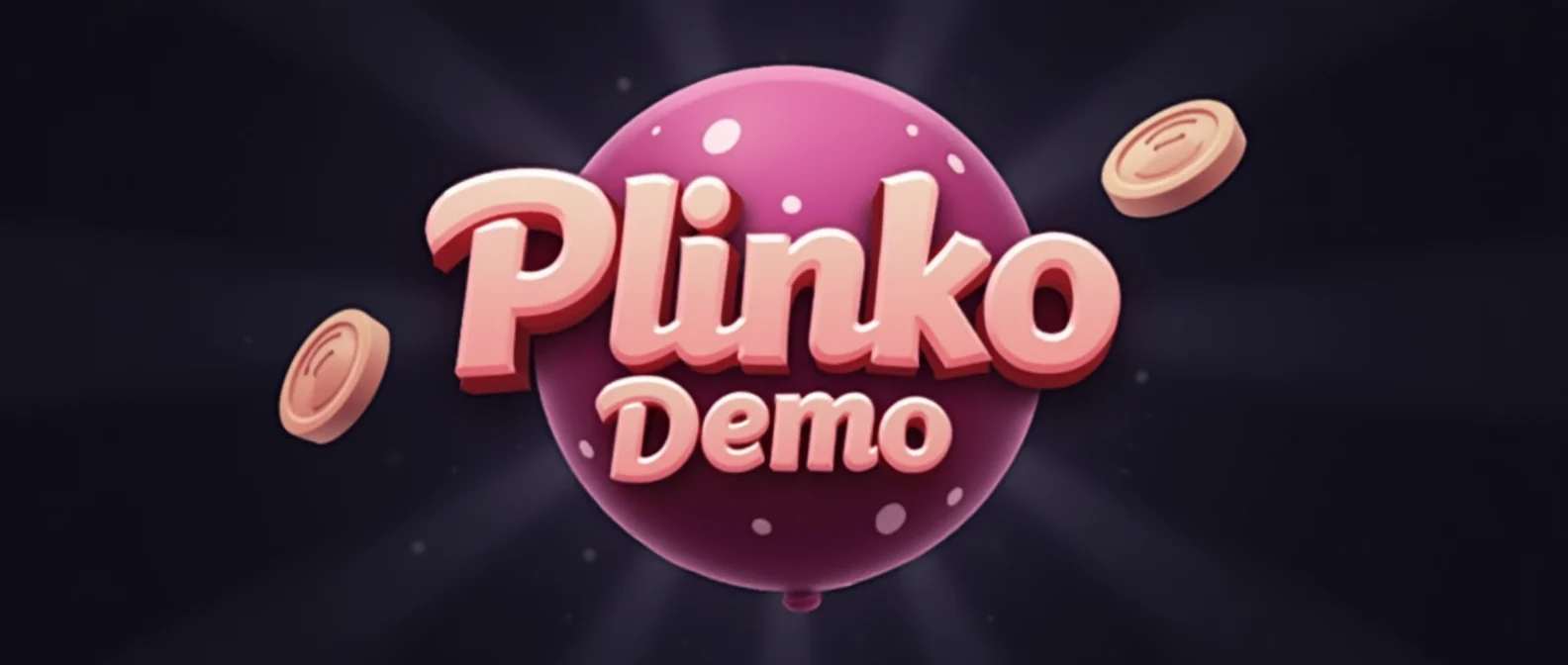Logotipo del juego Plinko Demo