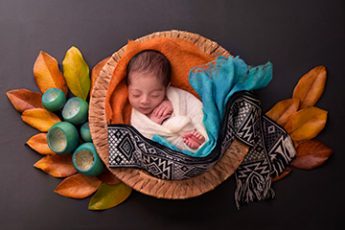 Foto de recién nacido en la técnica newborn BDS, Membresía anual